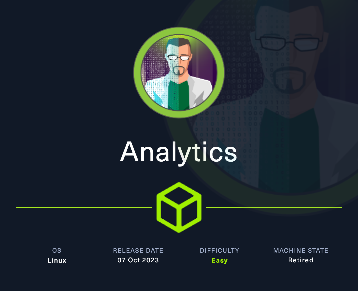 Analytics Walkthrough