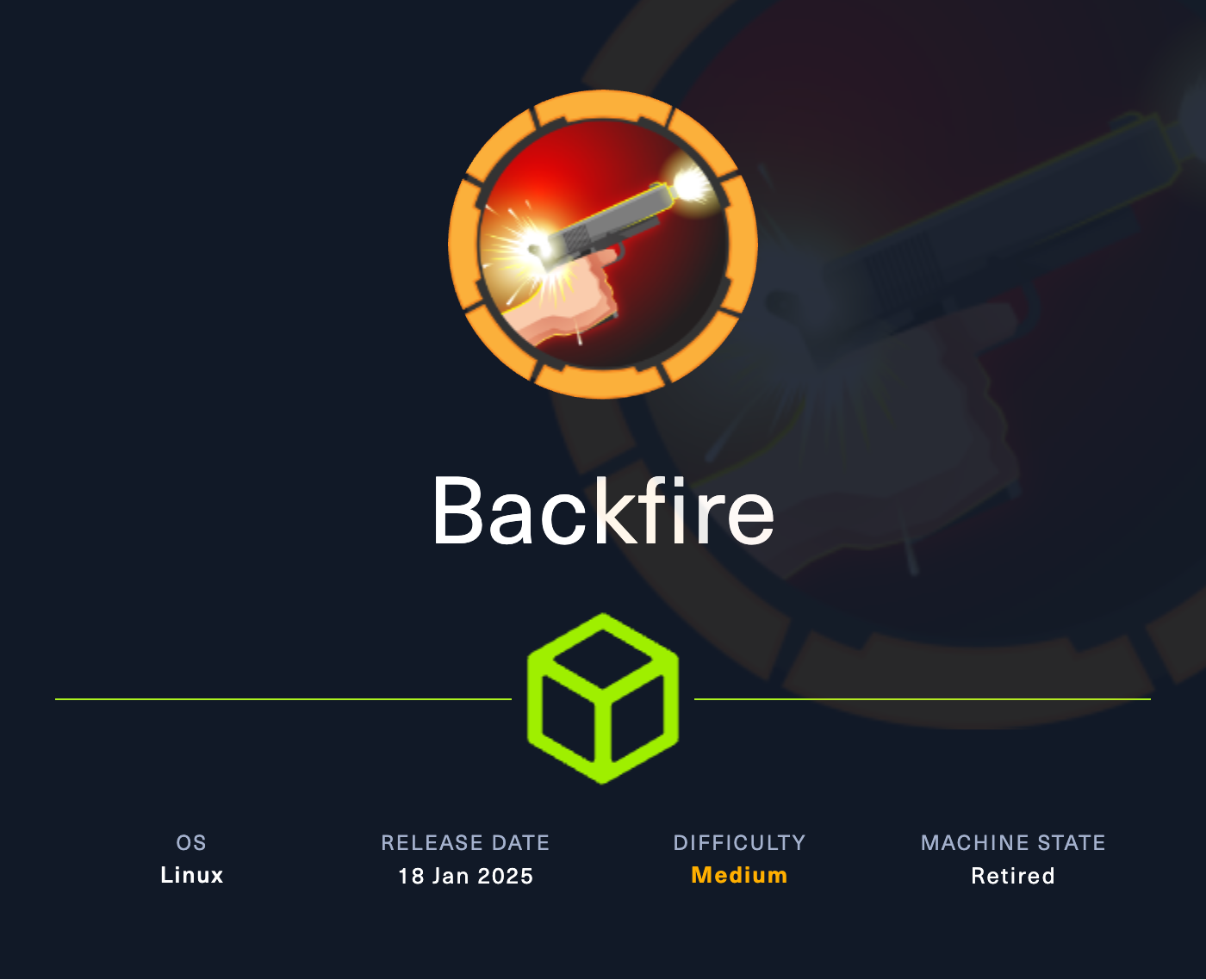 Backfire Walkthrough